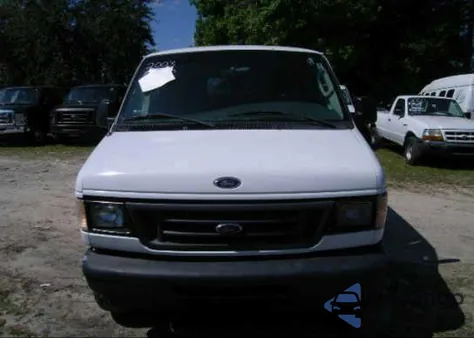 2003 Ford Econoline Wagon Econoline E350 Super Duty z USA, uszkodzony, nr VIN 1FBSS31L23HA44864